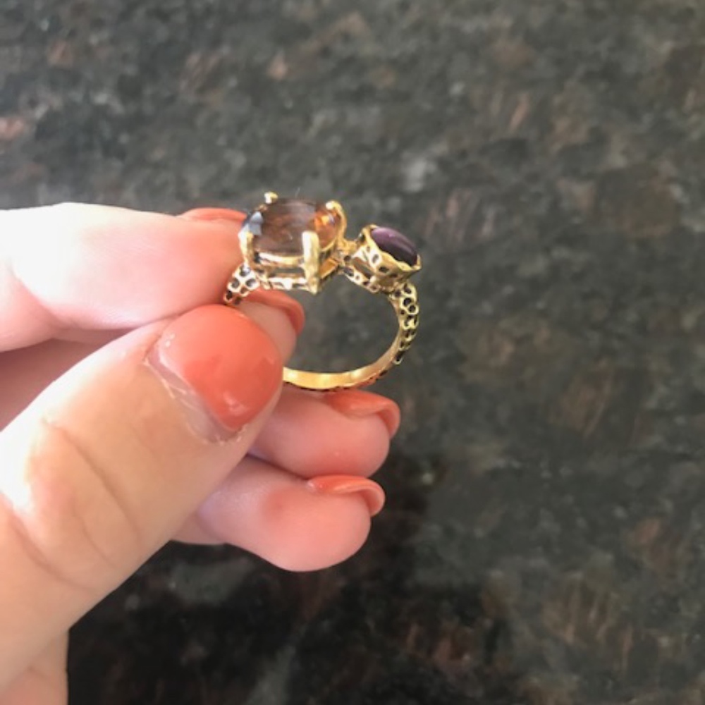 Women's Two Stone Ring